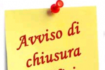 Chiusura pomeridiana degli uffici comunali in data 24/12 e 31/12/2025